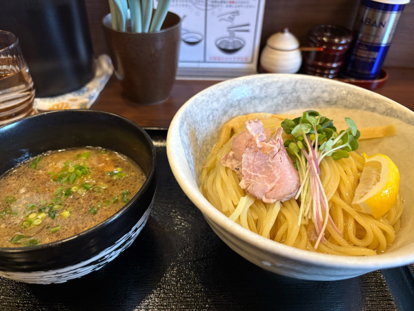 「KWTM昆布水つけ麺醬油（並1000円）」@昭島昆布水つけ麺ハルノオトの写真