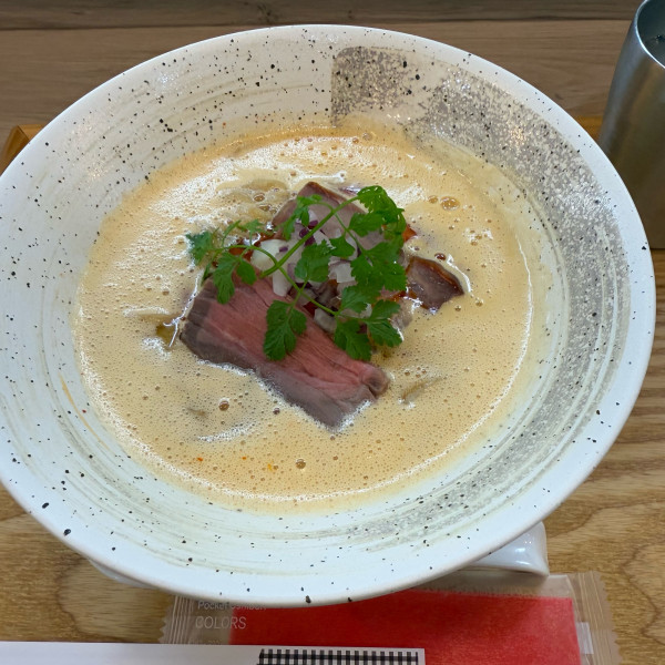 「濃厚えびそば汐ピリ辛変更」@えびそば 緋彩の写真