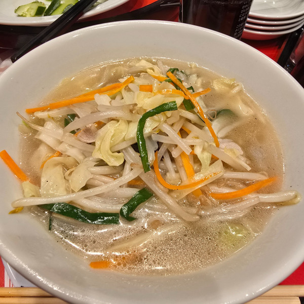 「タンメン 他」@中華料理 囍鵲亭の写真