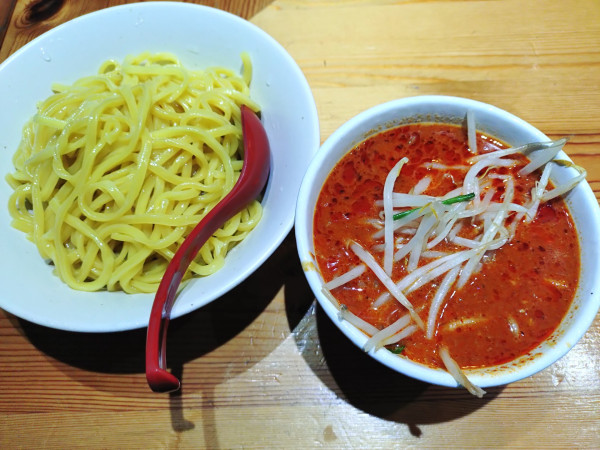 「番長つけめん　１１００円」@味噌麺処 花道庵 北参道店の写真