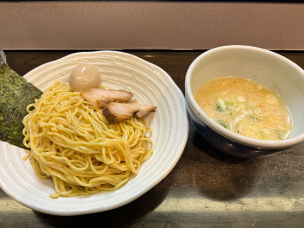 「しおつけ麺」@らーめん 山頭火 渋谷店の写真
