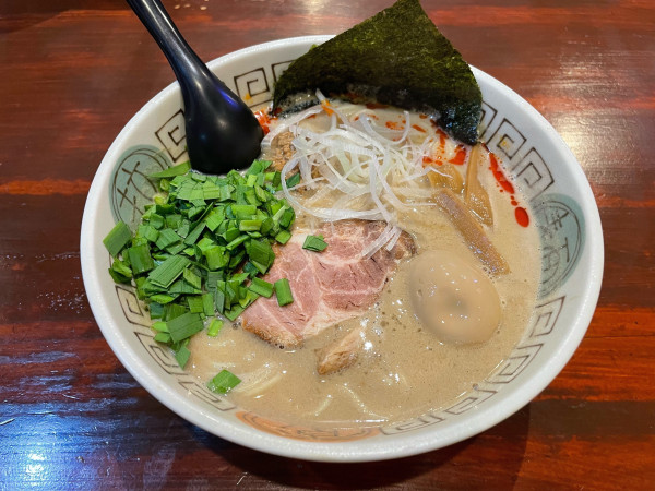 「担々麺　グレー」@火門拉麺の写真