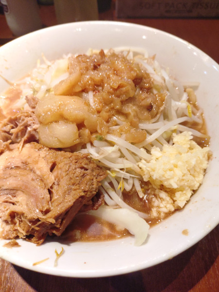 「小ラーメン　野菜少なめ」@立川マシマシ 8号店の写真