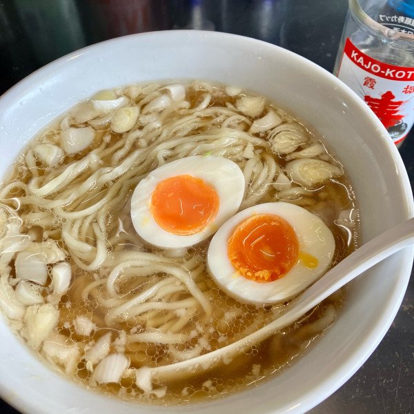「元祖とんみん400円＋味玉100円」@13湯麺の写真