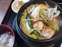 「今週のランチセット五目湯ライスヌードル半ライス漬物(950)」@福盈門 別館の写真