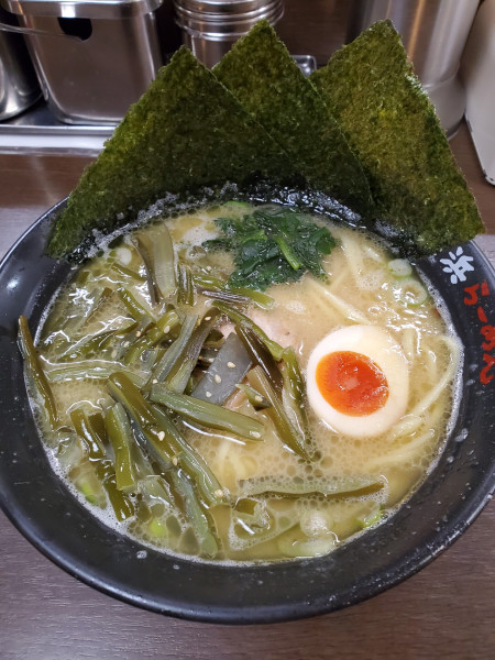 「らーめん　くきわかめ」@壱八家 スカイビル店の写真