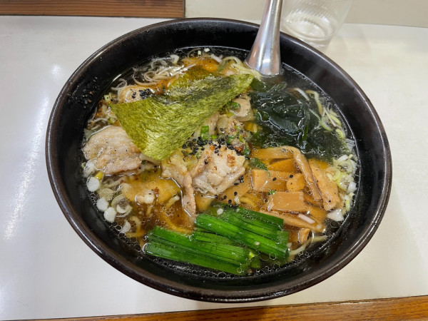 「十八番らーめん」@手もみらーめん 十八番 北坂戸店の写真