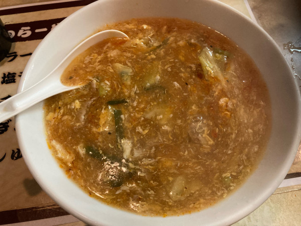 「酸辣湯麺¥800」@町のらーめん屋さんの写真