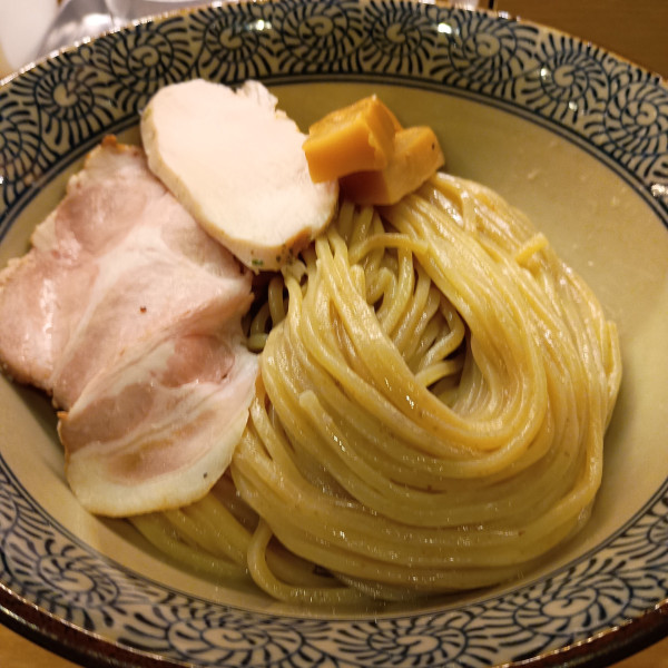 「濃厚つけ麺大盛」@濃厚鶏そば 葵の写真