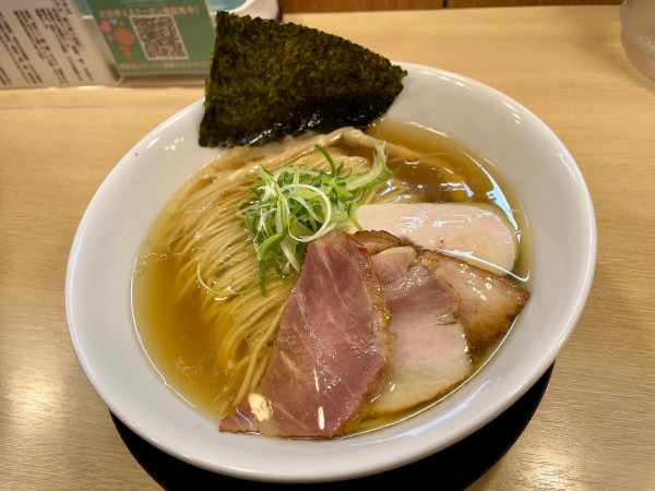 「【2周年限定】天草大王×豚×和出汁×海鮮(白)」@麺屋 いちょうの写真