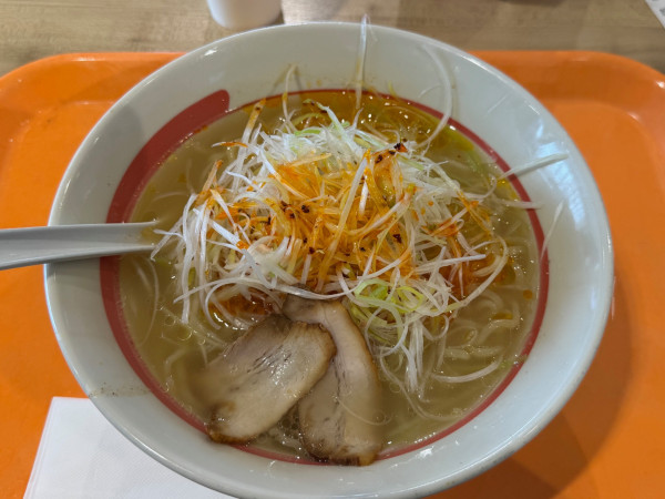 「塩ねぎらーめん」@幸楽苑 レイクウォーク岡谷店の写真
