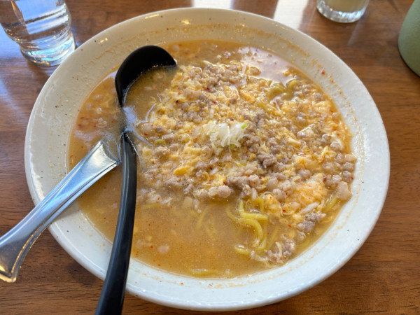 「特製タンタンメン塩　1辛」@麺や 新のすけの写真