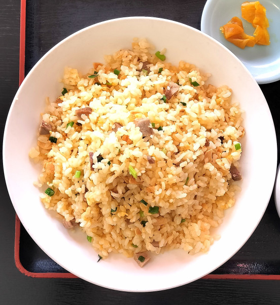 「にんにく炒飯 900円」@筑紫飯店の写真