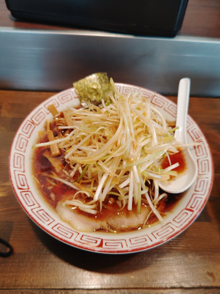 「ネギラーメン(850円)」@中華そば専門店 びんびん亭 瑞穂店の写真
