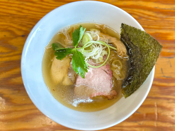 「★手揉み中華そば(塩)🍜¥1,100」@麺や晴心の写真