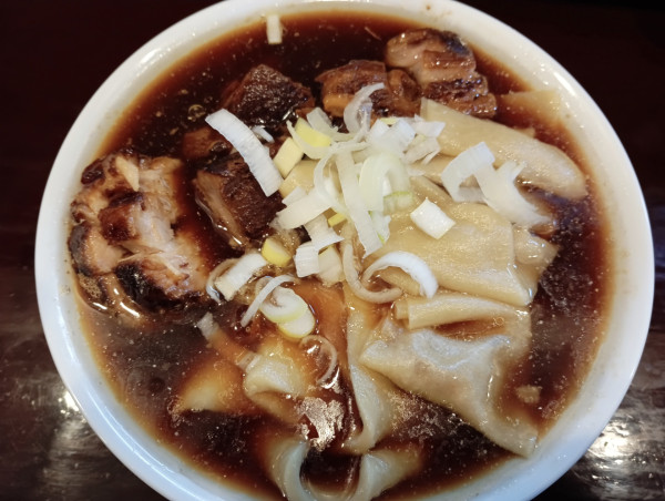 「ワンタンチャーシュウメン¥1450＋生姜丼¥150」@手打ち 陰日向の写真