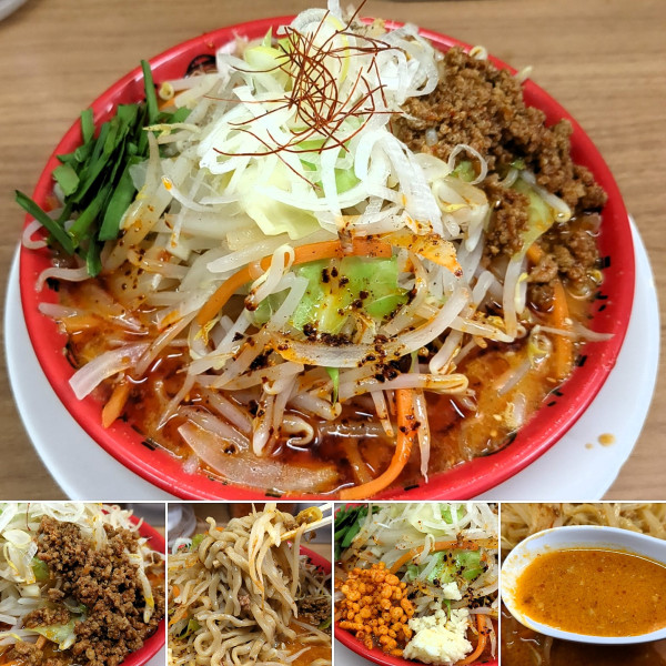 「野郎の担々麺(限定)　1180円」@野郎ラーメン 浅草橋西口店の写真