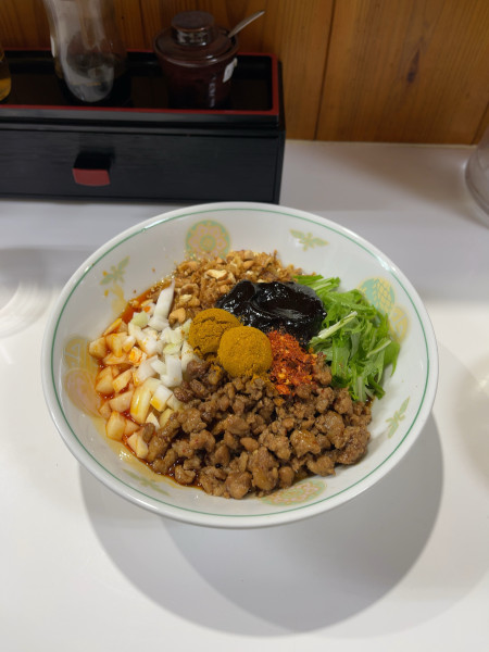 「スパイシー味噌まぜそば（1030円）」@まぜそば専門店 ひよこの写真