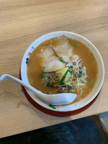 「野菜ラーメン」@ラーメン 横綱 久御山店の写真