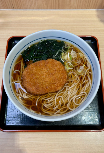 「コロッケそば大盛（700）」@名代 箱根そば 本厚木ミロード店の写真