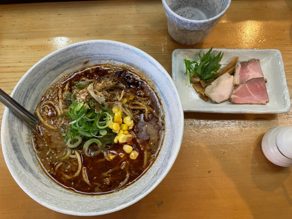 「魚介坦々麺」@讃岐ラーメン 香麦 -komugi-の写真