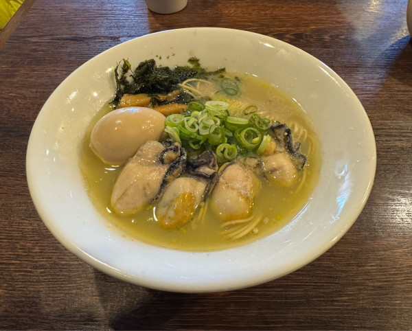 「【冬季限定】柚子香る牡蠣塩そば」@麺屋 真心の写真