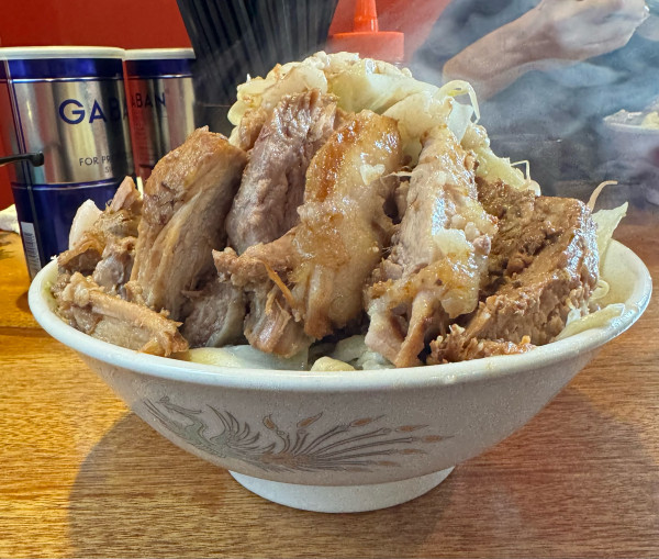 「小ラーメン」@ラーメン二郎 会津若松駅前店の写真