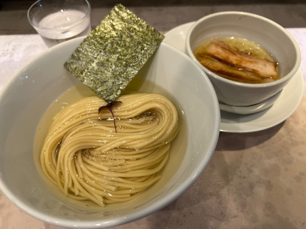 「昆布水つけ麺　塩」@麺 コレキヨの写真