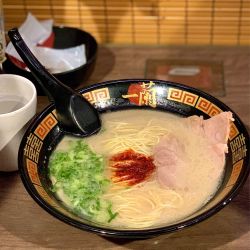 ICHIRAN3選 (ラーメン+替玉+ゆで卵)
