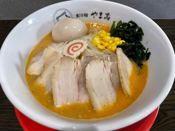 「全部のせ特上味噌らぁ麺」@いわきと創作らぁ麺 やま鳶の写真