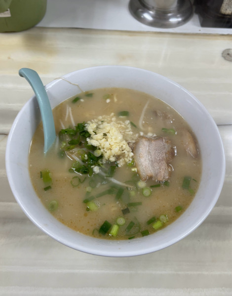 「ニンニクラーメン（700円）」@元祖 ニンニクラーメン 寺田町店の写真