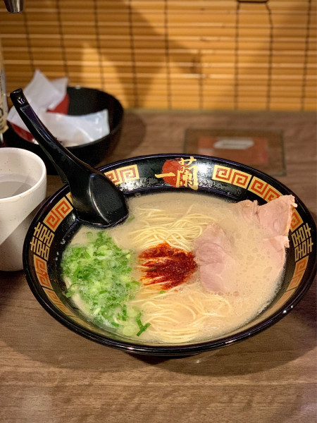 「ICHIRAN3選 (ラーメン+替玉+ゆで卵)」@一蘭 中野店の写真
