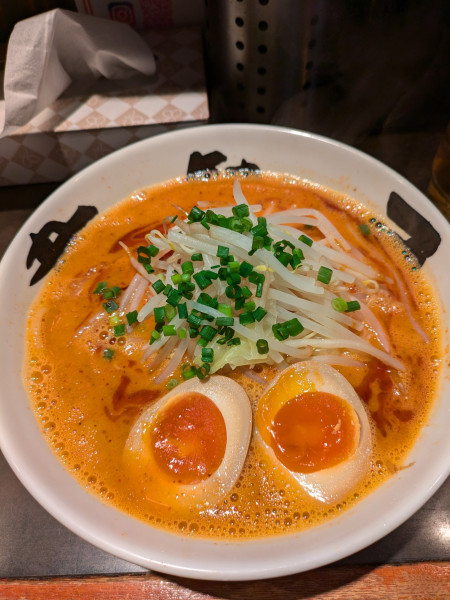 「激辛味噌　1辛」@麺処 韋駄天の写真