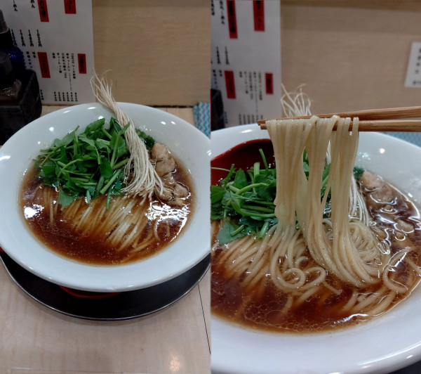 「『芹そば 並(稲中ver￥1350)』」@食堂 七彩の写真