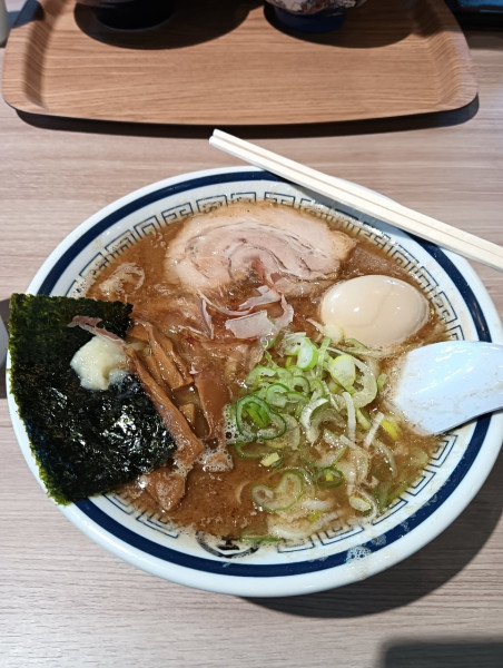 「味玉ラーメン」@中華そば つけめん 玉 ゆめが丘ソラトス店の写真