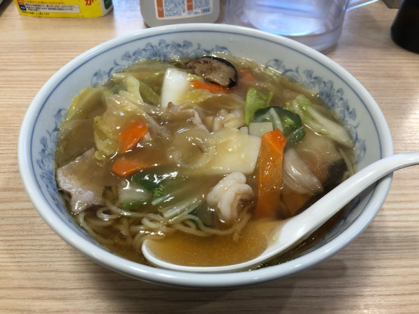 「うまにラーメン」@ぎょうざの満洲 東長崎南口店の写真