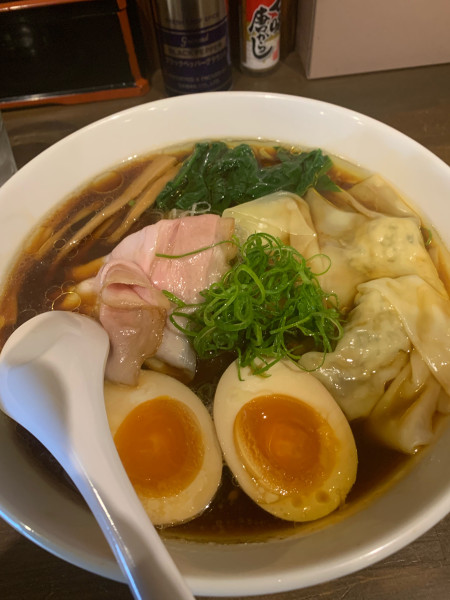 「特製しょうゆらぁめん(煮玉子ﾜﾝﾀﾝ)」@らぁ麺茶屋 麺蔵の写真