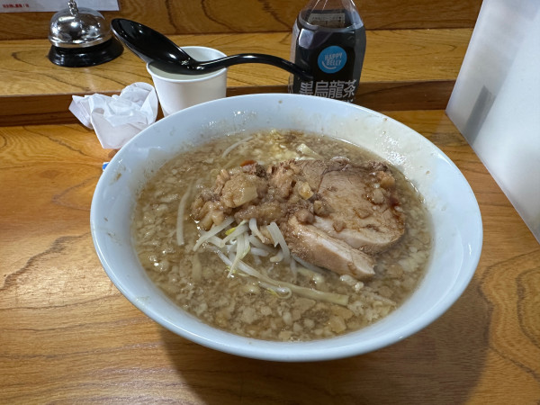 「小ラーメン150g（全部少なめ）1000円」@夢を語れ 長野の写真