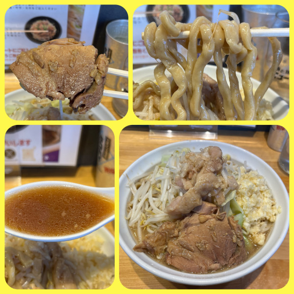 「豚ラーメン300ｇ￥1000」@時は豚なり 尻手黒川通り2号店の写真