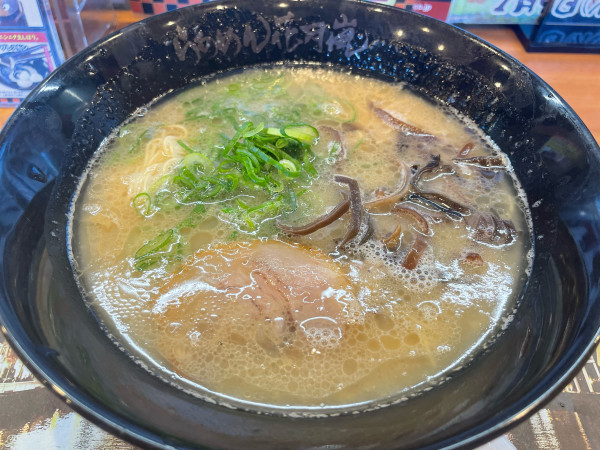 「限定　博多ラーメン香美　超こってり味」@らあめん花月嵐 いわき湯本店の写真