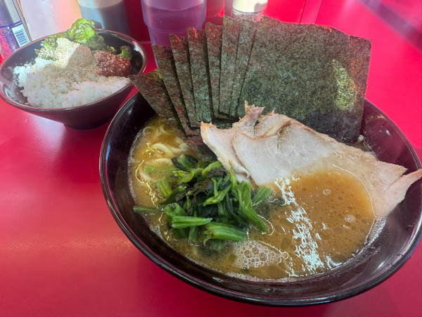 「家系味噌海苔」@横浜ラーメン 相馬家の写真