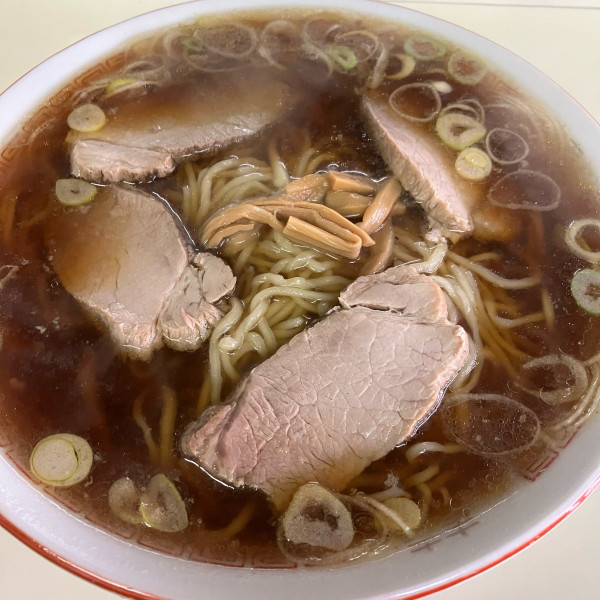 「チャーシューメン　550円」@来々軒の写真