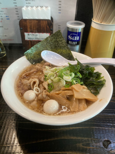 「肉そば　醤油」@東京とんこつ。の写真