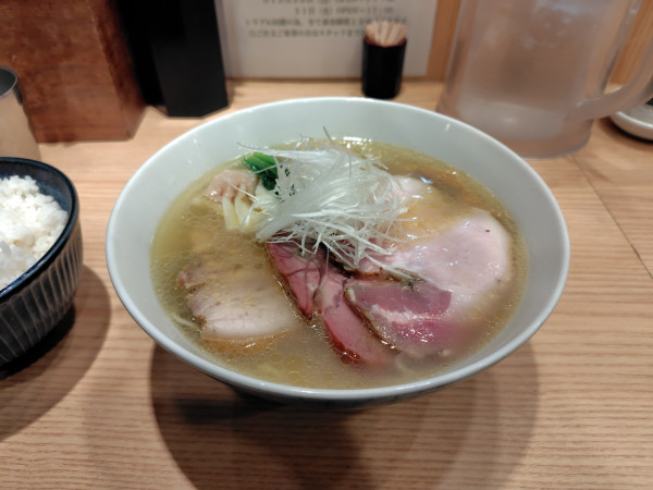 「特製塩らぁ麺¥1580」@中村麺三郎商店の写真