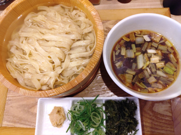「釜揚げつけ麺、特盛」@和麺ぐり虎 名古屋店の写真