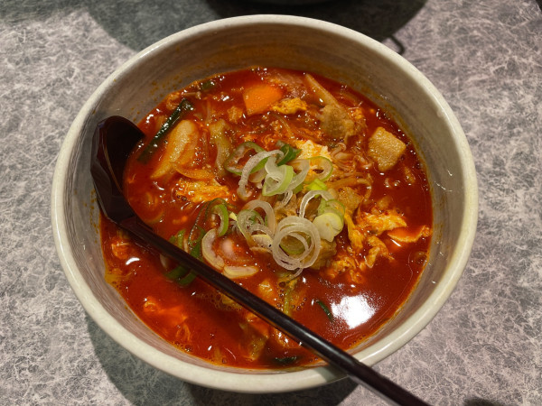 「カルビラーメン」@牛たん焼肉 タンじろうの写真