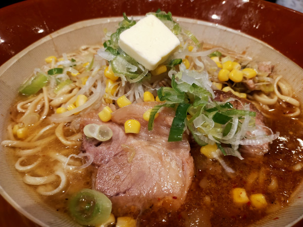 「味噌・麺増600（野菜少なめ）」@ピコピコポンの写真