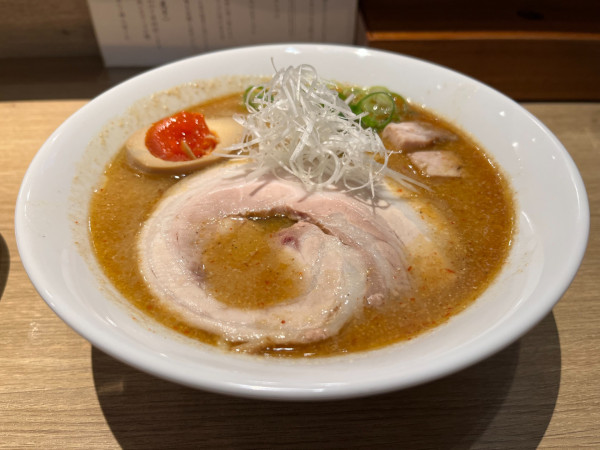 「やみつき焦がし味噌らーめん」@中華そば 無限の写真