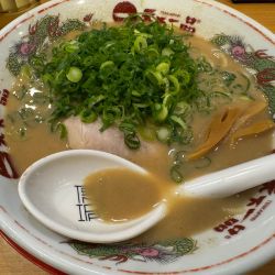 こってりラーメン唐揚げセット　ネギ増し