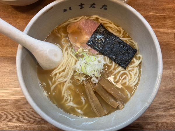 「大盛りらーめん（300g）1100円」@麺屋吉左右の写真